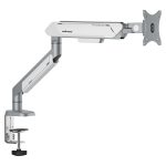 ANDA SEAT Monitor ARM / Stand A9 Silver White , Weight Capacity: 2-15kg